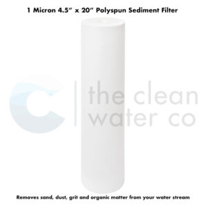 4.5 x20 1um polyspun sediment